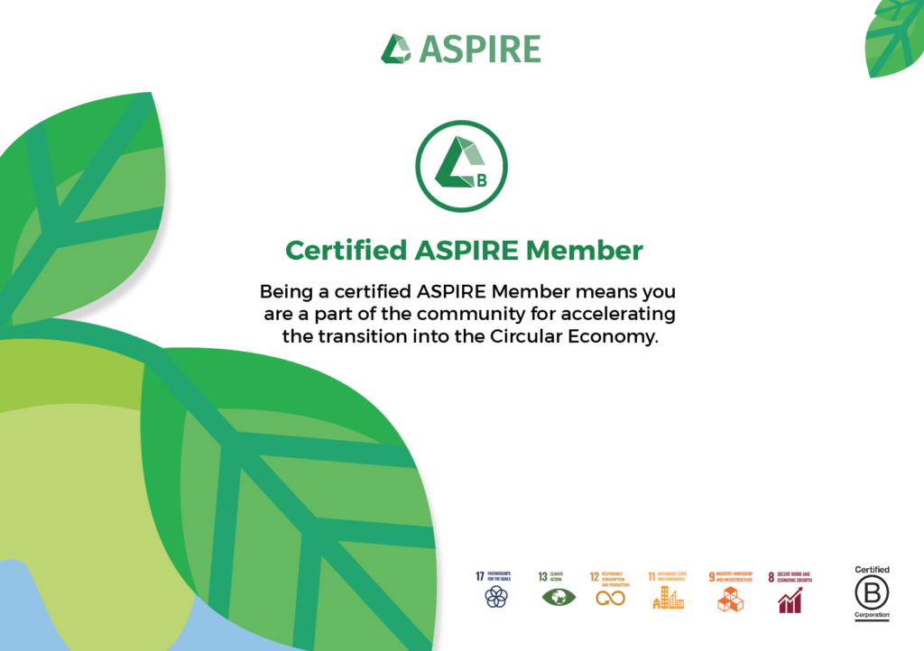 ASPIRE Member Certificate